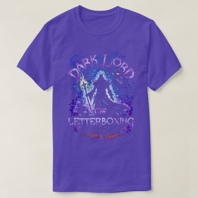 Camiseta El Oscuro Señor Del Letterboxing (Diseño del anverso)