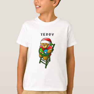 Camiseta El osito de Navidad