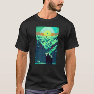 Camiseta El oso animal salvaje de depredadores grizzor