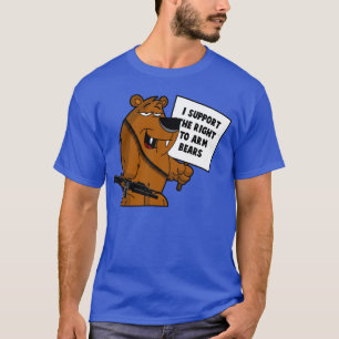 Camiseta El oso arma al oso grizzly