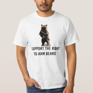 Camiseta El oso arma al oso grizzly