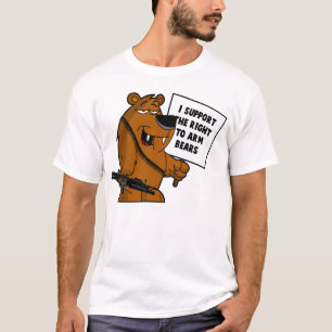 Camiseta El oso arma al oso grizzly