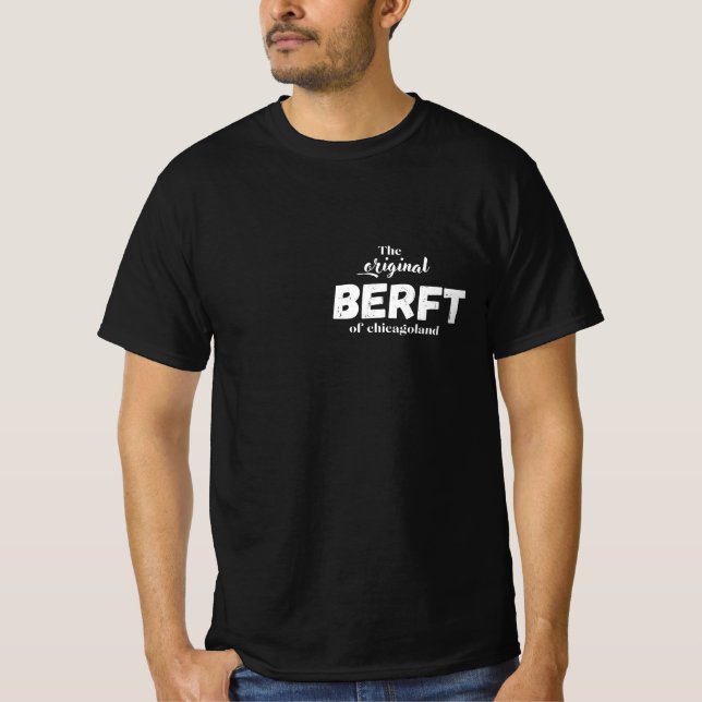 Camiseta el oso berf original de chicagolandia (Anverso)