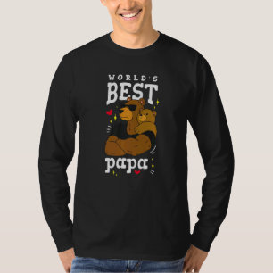 Camiseta El oso Bester de los hombres papá Der Welt Día del