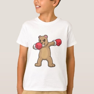 Camiseta El oso como boxeador en Boxing & Hip Hop Dance Dab