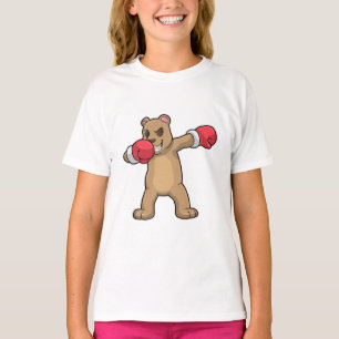 Camiseta El oso como boxeador en Boxing & Hip Hop Dance Dab