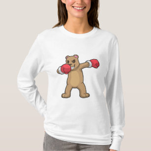 Camiseta El oso como boxeador en Boxing & Hip Hop Dance Dab