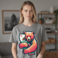 El oso de California abrazó el gráfico Grizzly