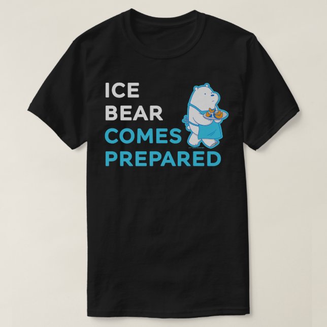 Camiseta El Oso De Hielo De Los Osos Bares Se Prepara Premi (Diseño del anverso)
