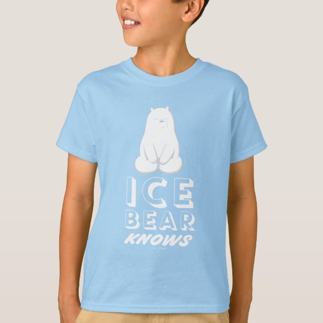 Camiseta El Oso de Hielo Sabe (Anverso)