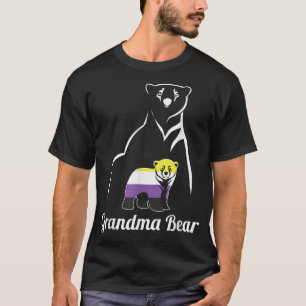 Camiseta El oso de la abuela no binaria LGBT Enby No Binary