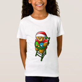 Camiseta El oso de peluche de Navidad