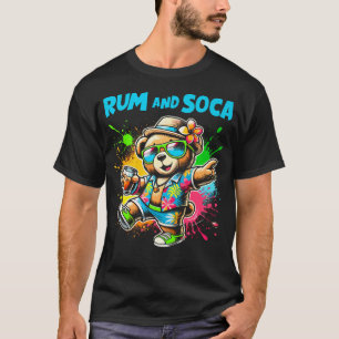 Camiseta El Oso De Rum Y Soca Fans El Fiesta Del Carnaval C
