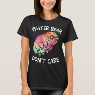 Camiseta El oso del agua no cuida ciencia linda tardígrada