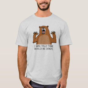 Camiseta El oso divertido fue dicho que habría anillos de