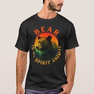 Camiseta El oso es mi animal espiritual
