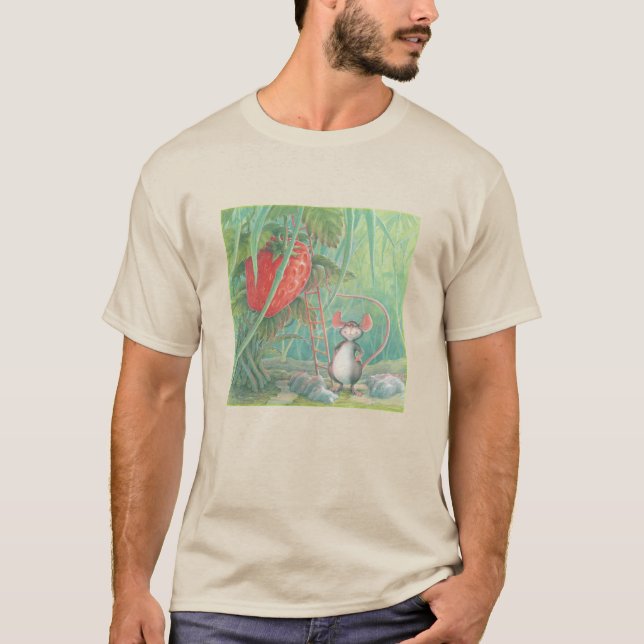 Camiseta El oso grande hambriento: Proud Mouse Imprimir cam (Anverso)