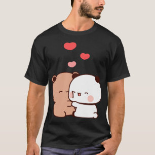 Camiseta el oso panda bubu y el dudu abrazos el amor