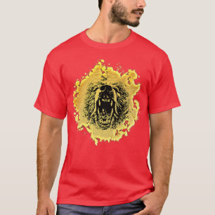 Camiseta El oso pardo Motif Grizzlies Predator Bears Forest