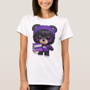 Camiseta El oso pequeño va a la escuela que quiere acompaña