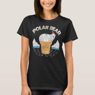 Camiseta El oso polar asombroso amante del oso polar