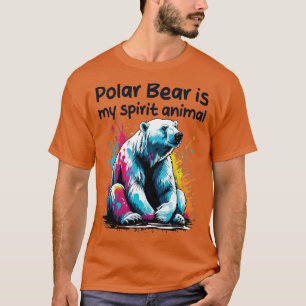 Camiseta El oso polar es mi animal espiritual