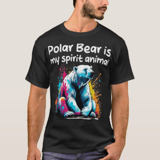 Camiseta El oso polar es mi animal espiritual 1