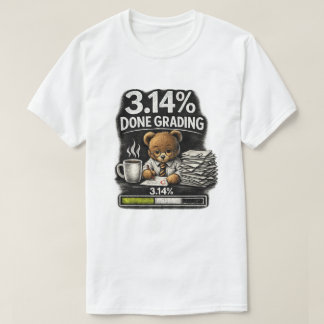 Camiseta El oso profesor corrige las copias