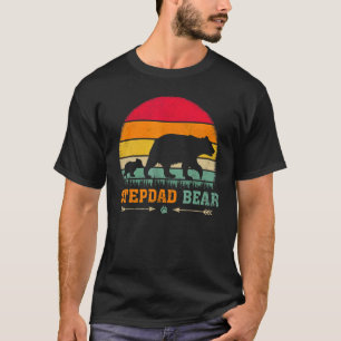 Camiseta El oso retro ventilado masculino Stepdad el oso pa