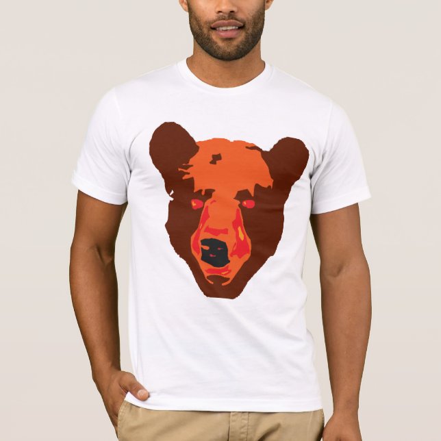 Camiseta El oso rojo (Anverso)
