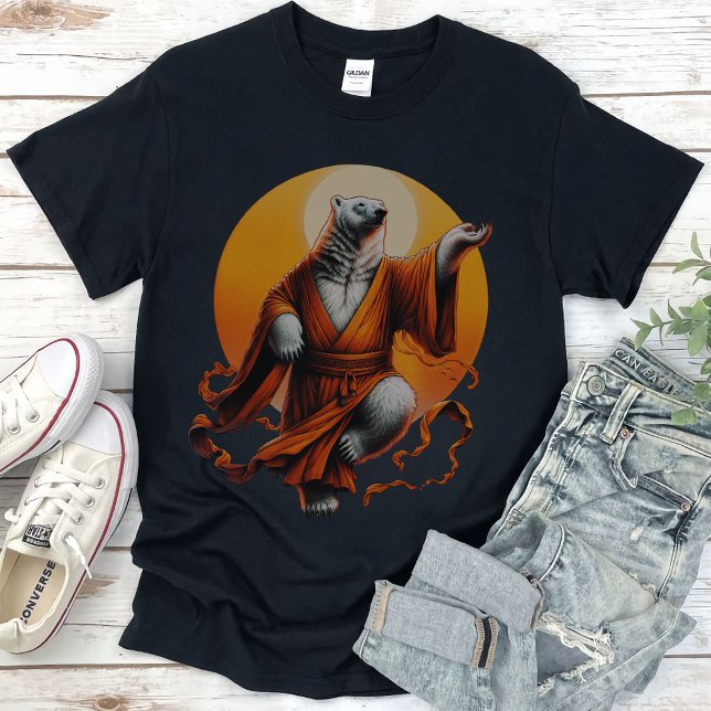 Camiseta El oso samurai japonés (Subido por el creador)