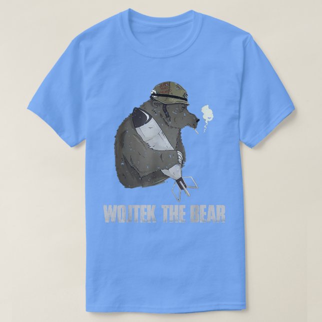 Camiseta El oso Wojtek Oso Polaco (Diseño del anverso)