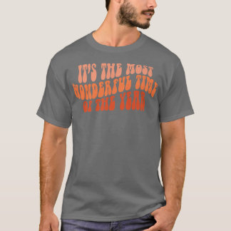 Camiseta El Otoño De Groovy Es El Momento Más Maravilloso D
