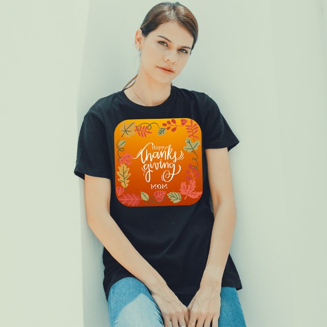 Camiseta El otoño deja a la familia coincidente Acción de G (Subido por el creador)