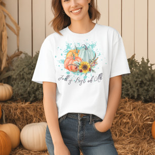 Camiseta El otoño es el mejor de todos Calabaza