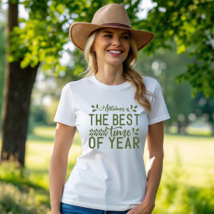 Camiseta El otoño es la mejor época del año