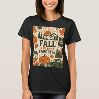 Camiseta El otoño es mi favorito