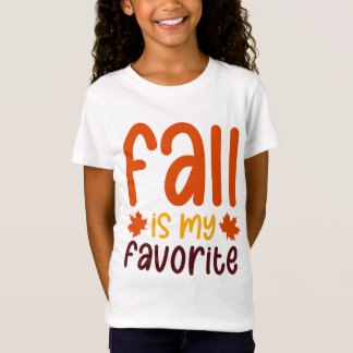 Camiseta El Otoño Es Mi Favorito - Diseño De Cita De Otoño