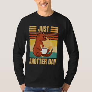Camiseta El Otter U2013 es solo otro café retro de un día d