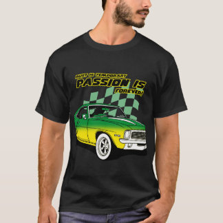 Camiseta El óxido es temporal. La pasión es para siempre. C