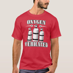 Camiseta El oxígeno está sobrevalorado TShirt Funny Swimmin