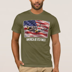 Camiseta El P-38 Lightning - América en su mejor momento