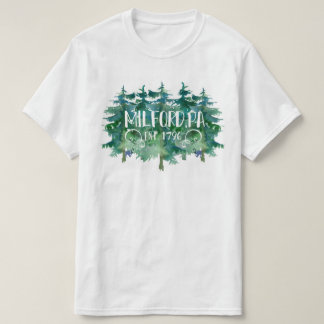 Camiseta El PA de Milford estableció el diseño 1796 del
