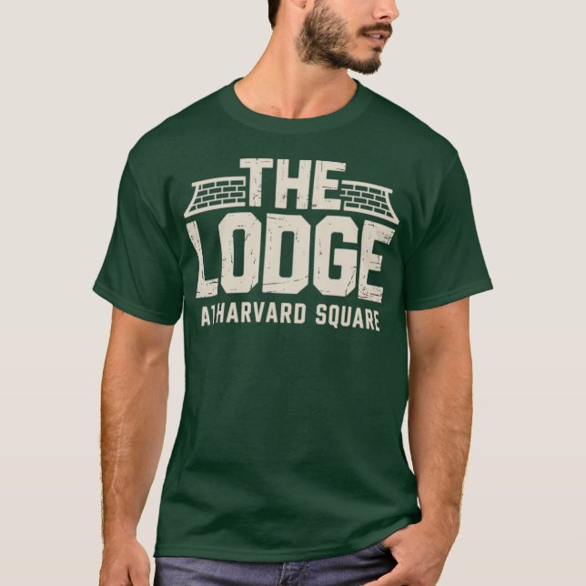 Camiseta El pabellón de Harvard Square Retro (Anverso)