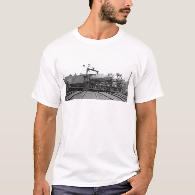Camiseta El Pacífico ferroviario meridional en placa (Anverso)