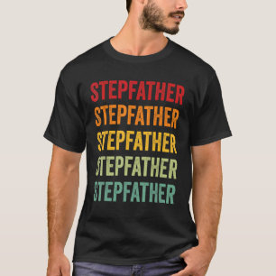 Camiseta El padrastro arcoiris del padrastro es colorido