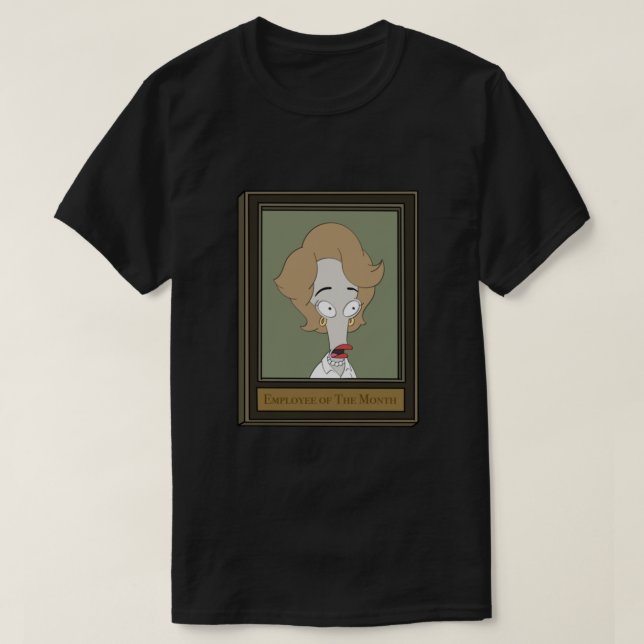 Camiseta El padre americano Roger Empleado del mes Meredith (Diseño del anverso)
