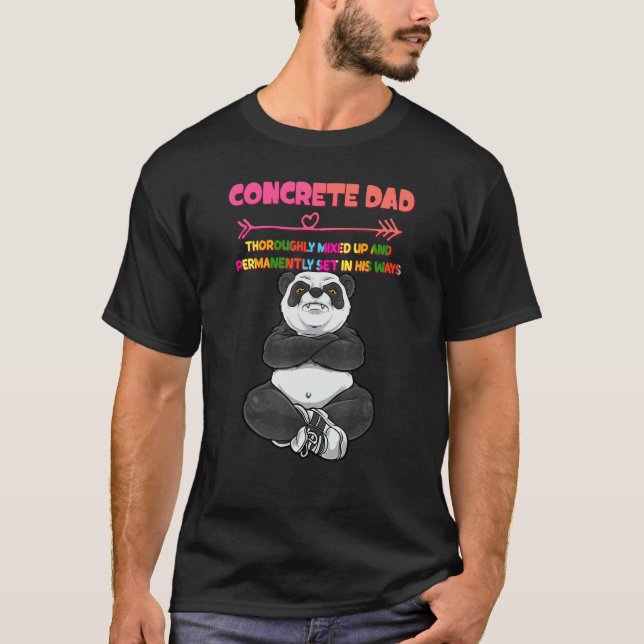 Camiseta El Padre Concreto Mezcla Completamente El Humor Sa (Anverso)