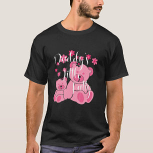 Camiseta El padre D de los pequeños osos rosados de papá