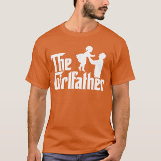 Camiseta El padre de la niña divertido papá de las niñas me